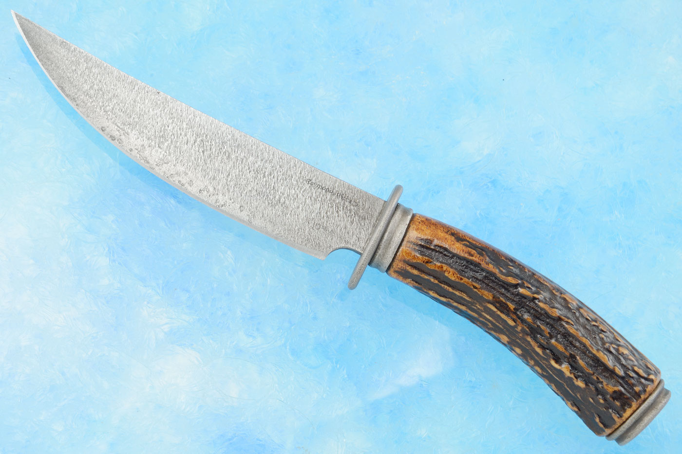 Upswept Skinner with Stag and Wrought Iron
