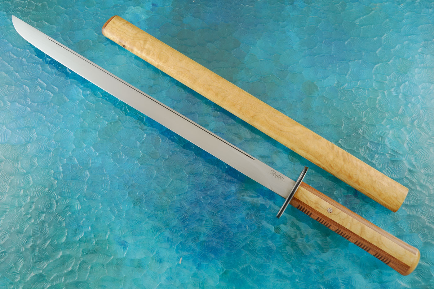 Wakizashi with Curly Maple